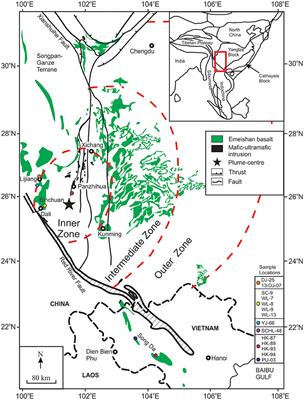 Mantle Potential Temperature Estimates and Primary Melt Compositions of the Low-Ti Emeishan Flood Basalt